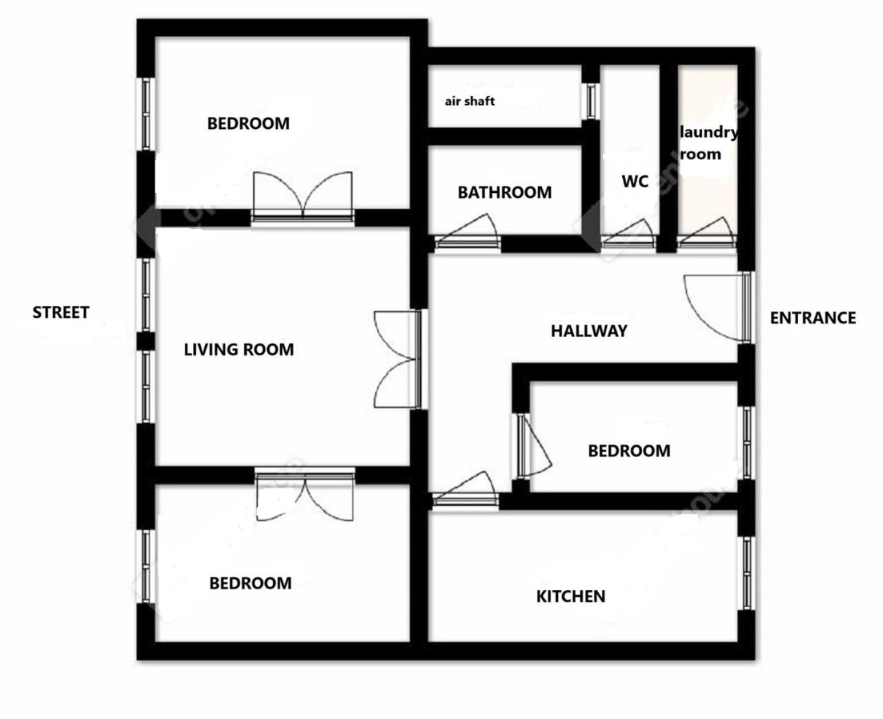 Apartamento Black & White Budapest